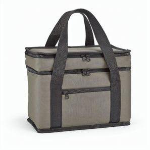 Florence L 10L Kühltasche aus rPET. Zwei Fächer und eine Fronttasche