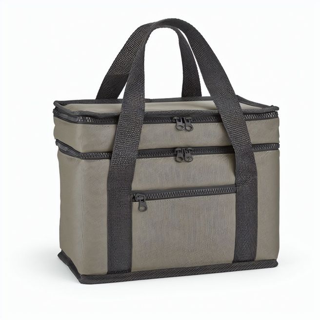 Florence L 10L Kühltasche aus rPET. Zwei Fächer und eine Fronttasche