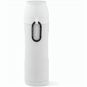 Loire Thermos aus recy.Edelstahl, 810 ml. Mit 2 Bechern und Karabiner