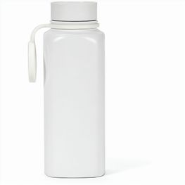 Ural Trinkflasche recy.Edelstahl, 820 ml. 360° Push-Verschluss