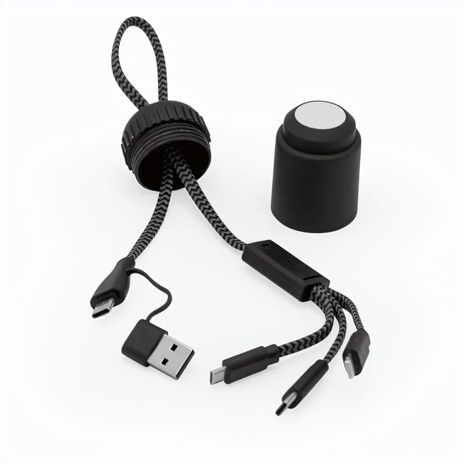 Versacord 5-in-1 Kabel rPET. rABS-Röhre zur Aufbewahrung der Kabel