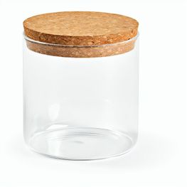 Produktabbildung Magritte 500 Behälter aus Borosilikatglas, 580 ml. Mit Korkdeckel Magritte 500 Behälter aus Borosilikatglas, 580 ml. Mit Korkdeckel