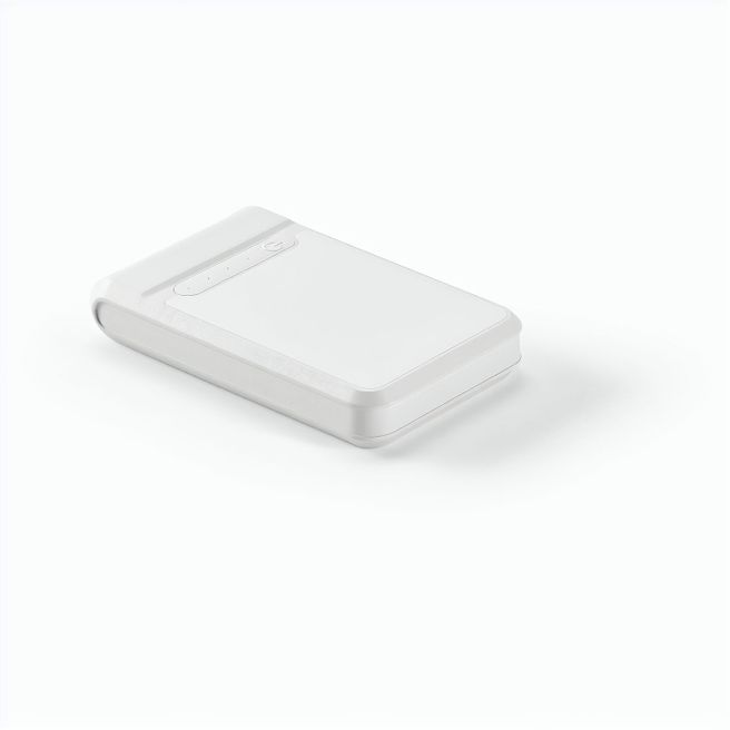 Produktabbildung Ampx Powerbank aus rABS mit 6000 mAh.Lädt das Smartphone 2–3 Mal auf Ampx Powerbank aus rABS mit 6000 mAh.Lädt das Smartphone 2–3 Mal auf