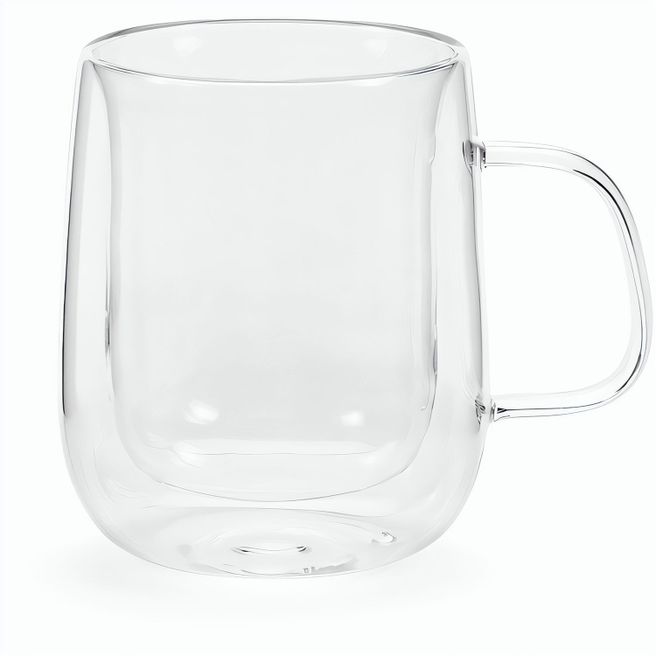 Elbe 450 Tasse Borosilikat Glas 440 ml