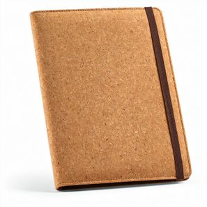 Kafka A5-Mappe, Kork. Notizblock mit 64-seitigem FSC