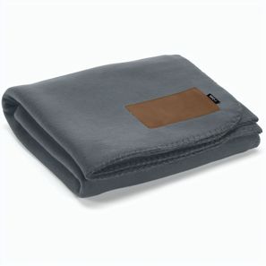 Pollock Decke aus rPET (180 g/m²). Mit personalisierbarem Aufnäher