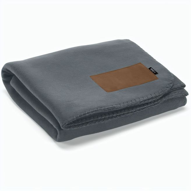 Pollock Decke aus rPET (180 g/m²). Mit personalisierbarem Aufnäher