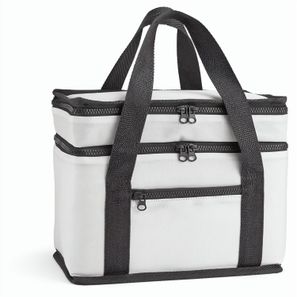 Florence L 10L Kühltasche aus rPET. Zwei Fächer und eine Fronttasche