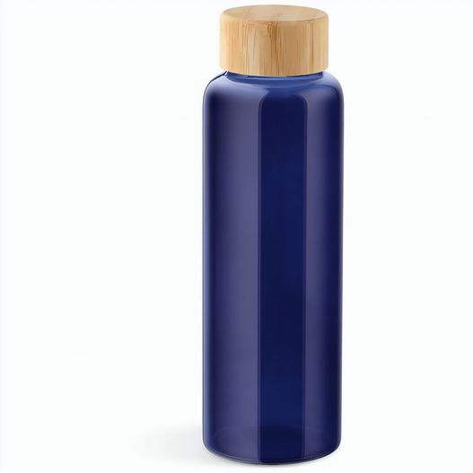Produktabbildung Indus Trinkflasche aus Borosilikatglas mit Bambusdeckel, 510 ml Indus Trinkflasche aus Borosilikatglas mit Bambusdeckel, 510 ml (Bild 1)