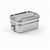 Picasso Lunchbox recy.Edelstahl, 1240 ml. Mit seitlichen Verschlussklammern (Bild 1)