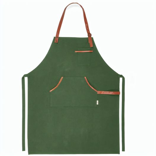 Goya Schürze aus recy.Baumwolle 300 g/m² mit rPU-Details (Bild 1)