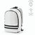 Sydney 18L Rucksack aus rPET. Reflektierende Streifen. Laptops bis 17" (Bild 4)