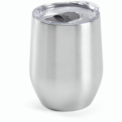 Produktabbildung Tigris Reisebecher recy.Edelstahl, 320 ml. Doppelwandig mit Deckel Tigris Reisebecher recy.Edelstahl, 320 ml. Doppelwandig mit Deckel
