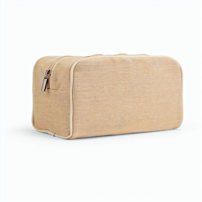 Rio Kulturtasche aus 260gsm Jute mit Reißverschluss