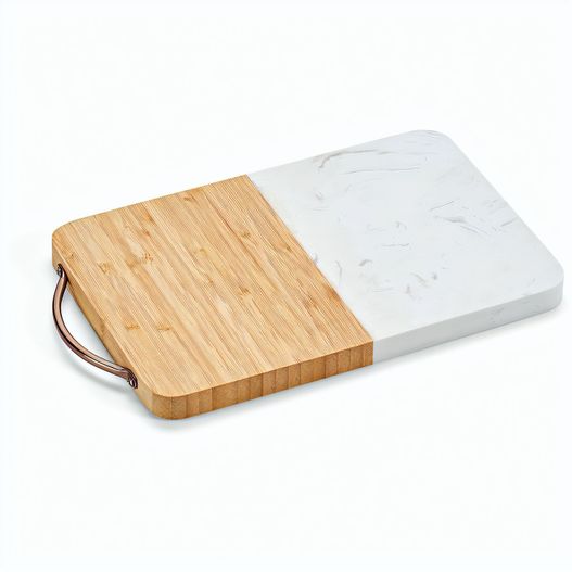 Degas Schneidebrett aus Marmor und Bambus. Mit Griff (Bild 1)