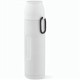 Flinders Thermos recy.Edelstahl, 1080 ml. Mit 2 Bechern und Karabiner