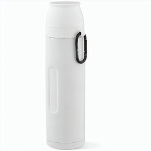 Flinders Thermos recy.Edelstahl, 1080 ml. Mit 2 Bechern und Karabiner