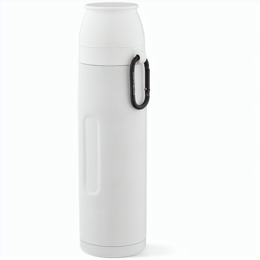 Flinders Thermos recy.Edelstahl, 1080 ml. Mit 2 Bechern und Karabiner (Bild 1)