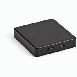 Produktabbildung Mendel Powerbank aus rABS mit 5000 mAh. Magnetisches Laden Mendel Powerbank aus rABS mit 5000 mAh. Magnetisches Laden