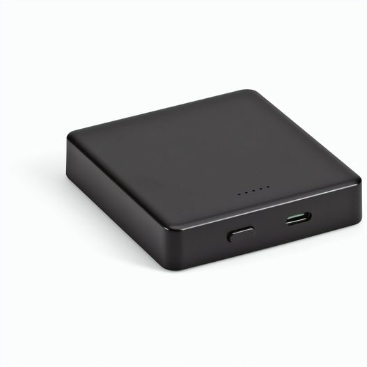 Produktabbildung Mendel Powerbank aus rABS mit 5000 mAh. Magnetisches Laden Mendel Powerbank aus rABS mit 5000 mAh. Magnetisches Laden (Bild 1)