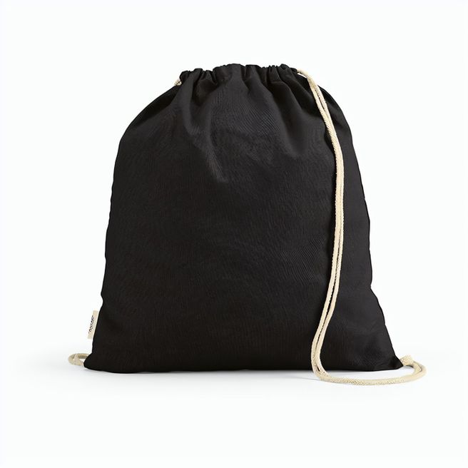 Lhotse Kordelzugbeutel aus recycelter Baumwolle (140 g/m²)