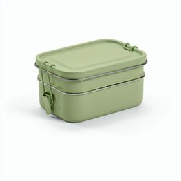 Produktabbildung Tintoretto Lunchbox recy.Edelstahl, 1240 ml. Mit seitliche Verschlussklammern Tintoretto Lunchbox recy.Edelstahl, 1240 ml. Mit seitliche Verschlussklammern