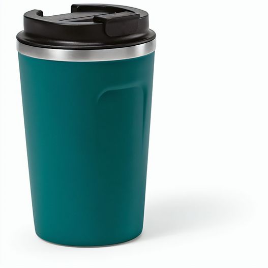 Limpopo Reisebecher recy.Edelstahl, 490 ml. Doppelwandig und Auslaufsicher (Bild 1)