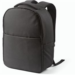 Budapest 16L Rucksack aus rPET. Vordertasche. Laptops bis 17"
