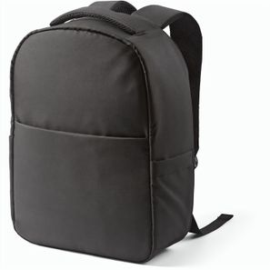 Budapest 16L Rucksack aus rPET. Vordertasche. Laptops bis 17"
