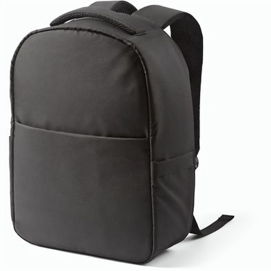 Budapest 16L Rucksack aus rPET. Vordertasche. Laptops bis 17"