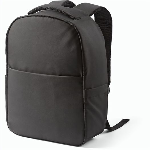 Budapest 16L Rucksack aus rPET. Vordertasche. Laptops bis 17" (Bild 1)