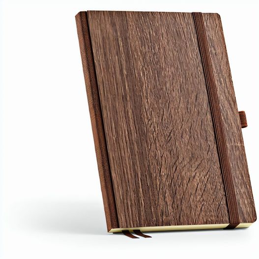 Produktabbildung Steinbeck A5 Notizbuch Holzmaserungseinband. 196 Seiten aus 70gsm FSC Steinbeck A5 Notizbuch Holzmaserungseinband. 196 Seiten aus 70gsm FSC (Bild 1)