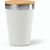 Don Reisebecher recy.Edelstahl mit Bambusdeckel, 400 ml. Doppelwandig (Bild 2)