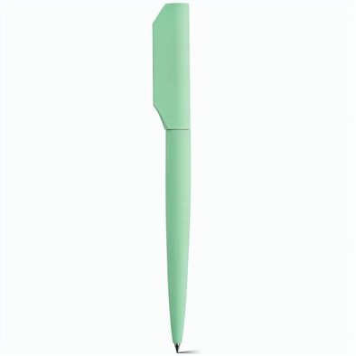 Rabelais Kugelschreiber aus recy.Aluminium. Schwarze Dokumental®-Tinte