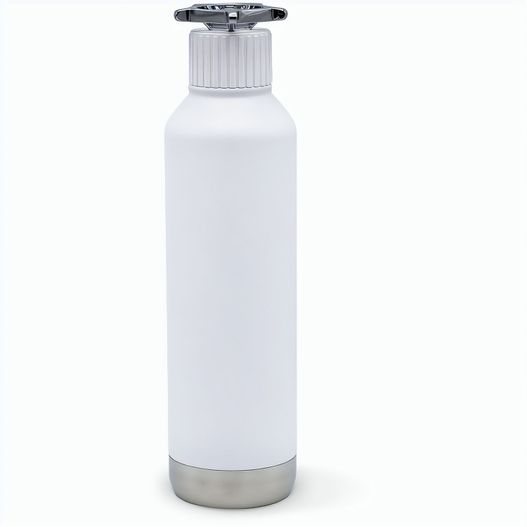 Spiglo Trinkflasche aus recy.Edelstahl, 780 ml. Mit radförmigem Deckel (Bild 1)