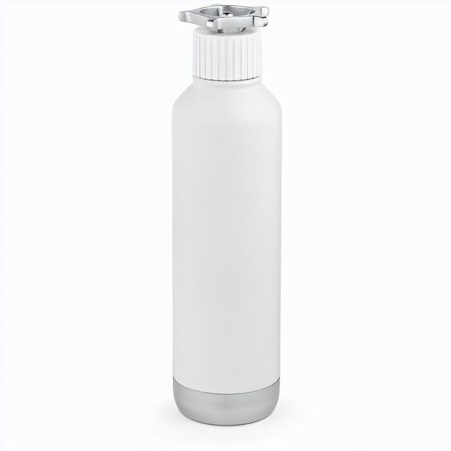 Spiglo Trinkflasche aus recy.Edelstahl, 780 ml. Mit radförmigem Deckel