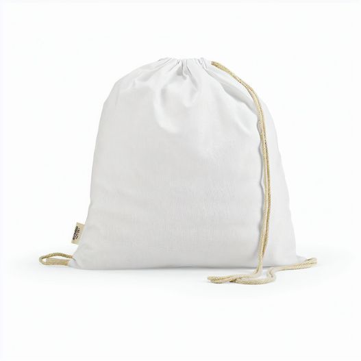 Lhotse Kordelzugbeutel aus recycelter Baumwolle (140 g/m²) (Bild 1)