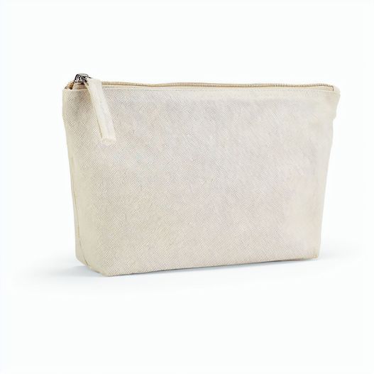 Cairo M 2,1L Kulturtasche, 320gsm recy.Baumwolle mit Reißverschluss (Bild 1)